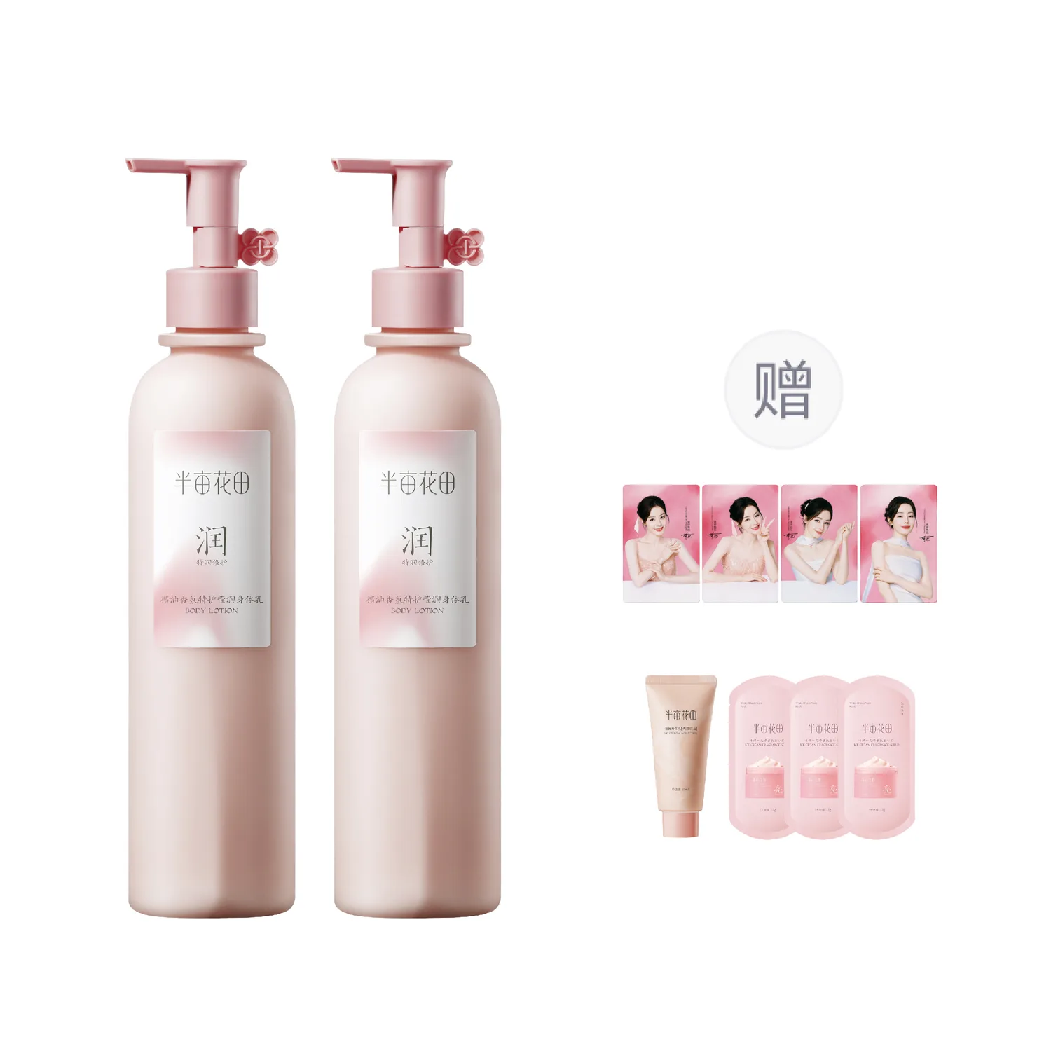 Увлажняющий крем с эфирными маслами для особого ухода LITTLE DREAM GARDEN, Valley Rose Garden 250ml*2