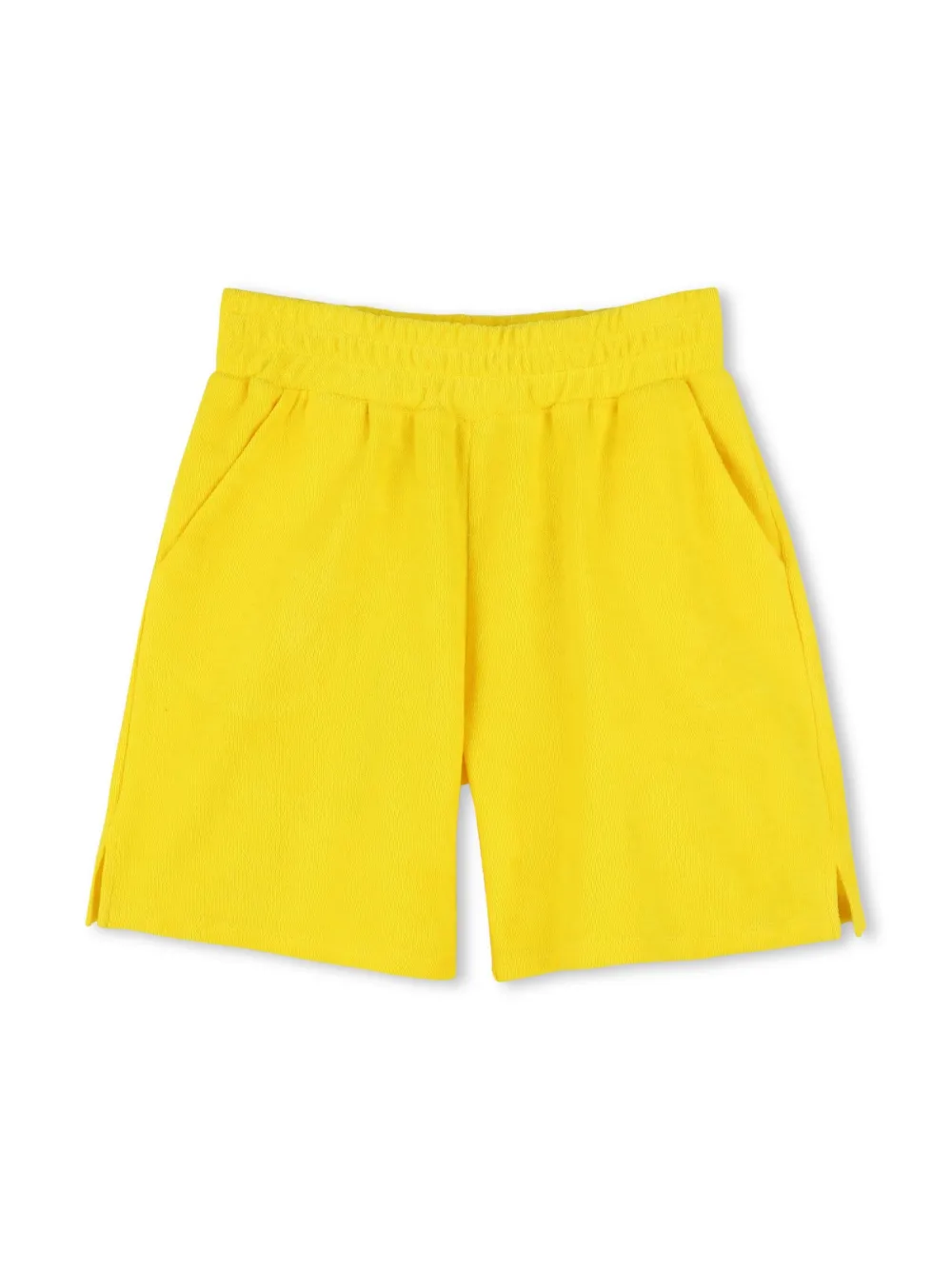 

Спортивные шорты с вышитым логотипом Kenzo Kids, желтый