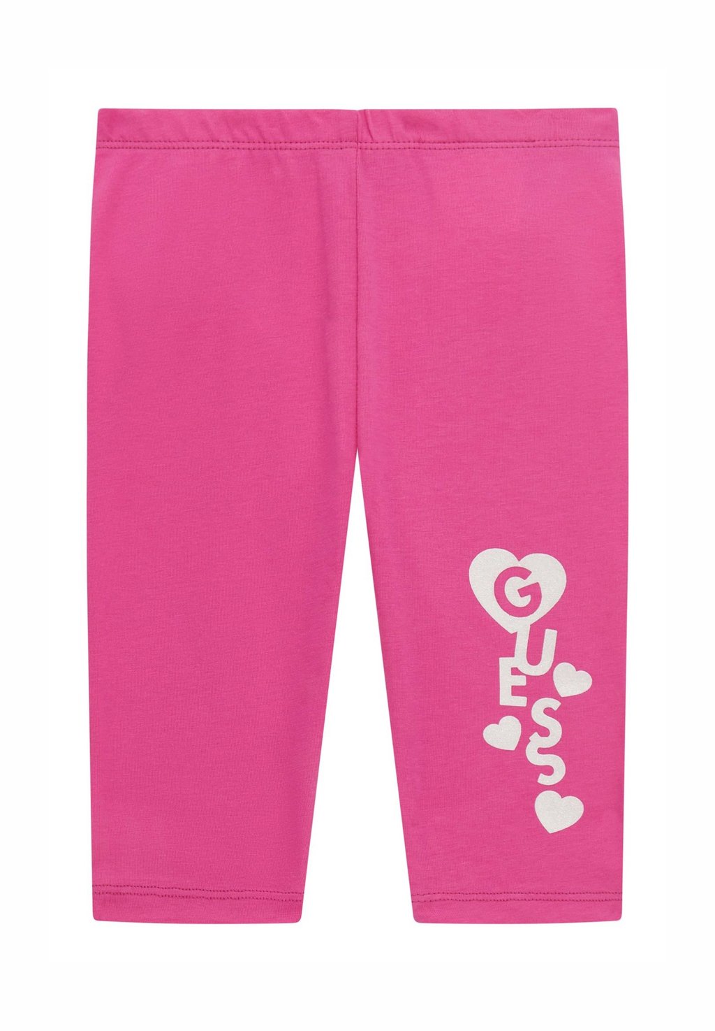 

Леггинсы 3/4-LOGO GLITTER Guess, сиреневый