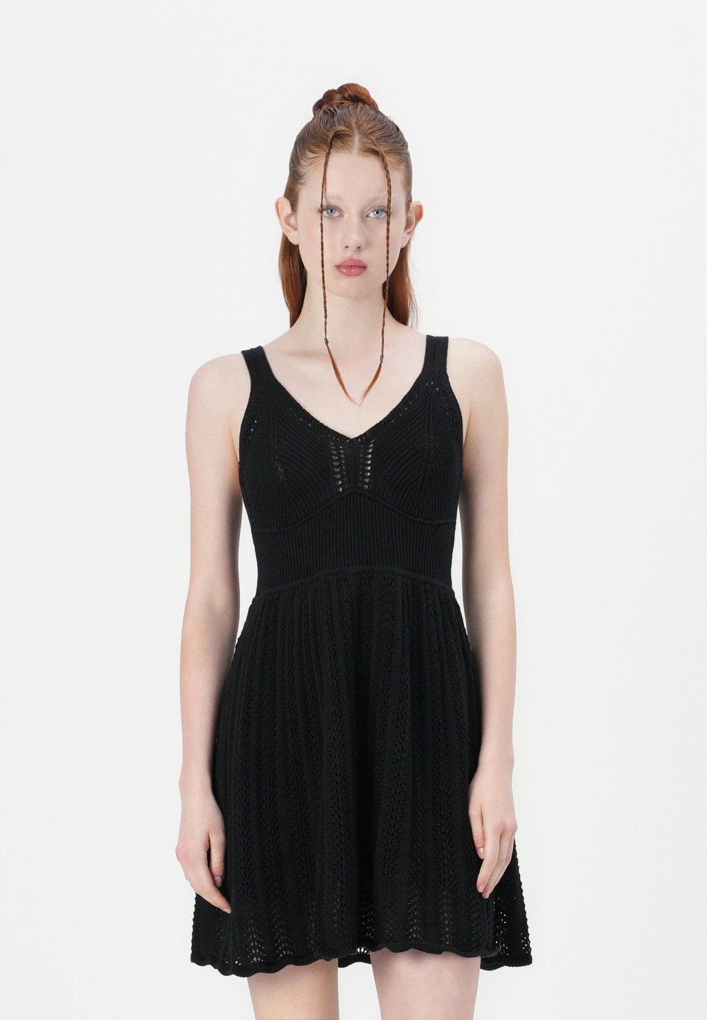 

Повседневное платье CORSET DRESS GAP, черный