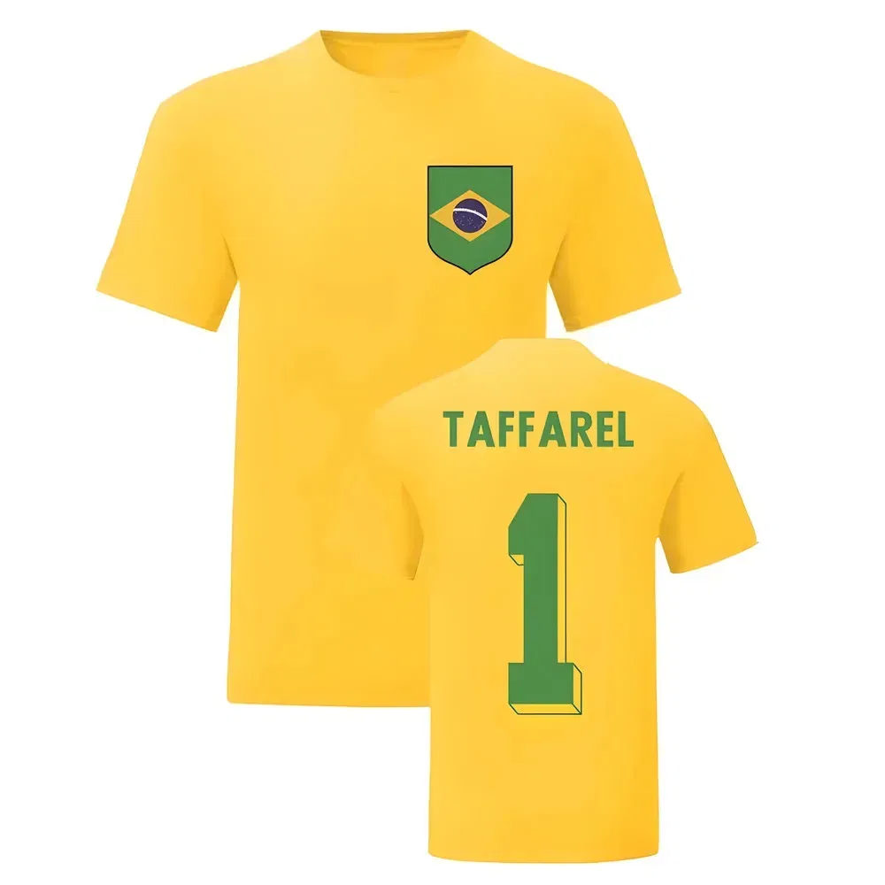 Футбольная футболка с игроком Brazil, желтый