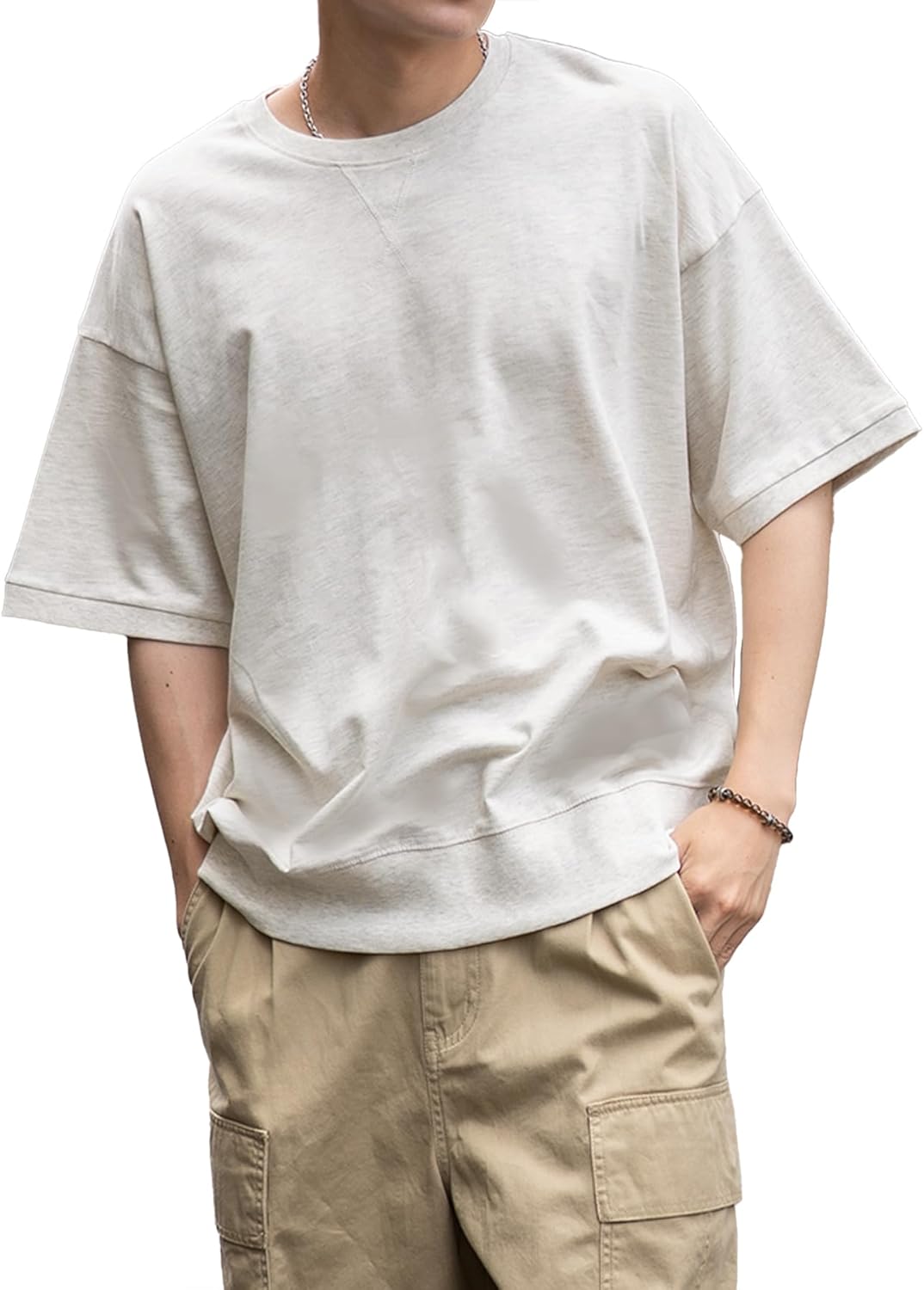 

Мужская толстовка с коротким рукавом Inprobes Sidewance, однотонная Improves