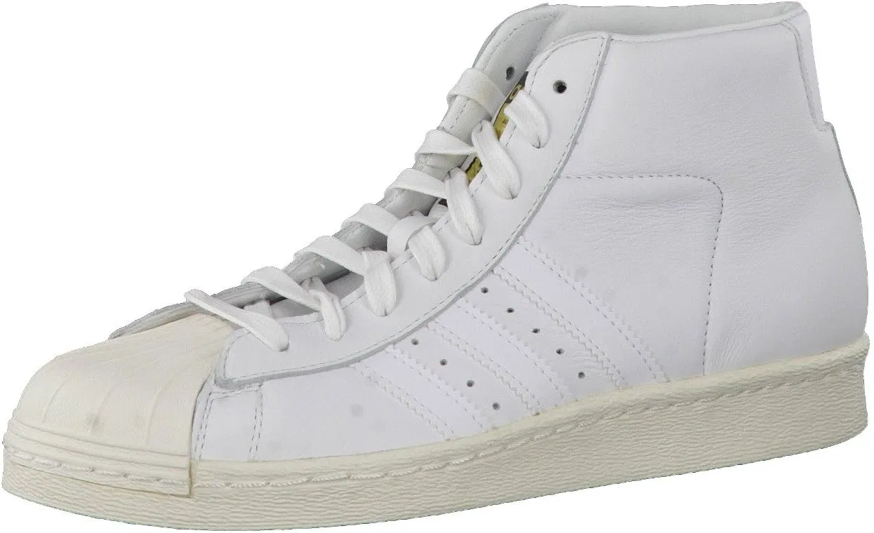 Кроссовки Adidas Pro Model Vintage D S75031, кожаные, белые, размер 43 — фото 2