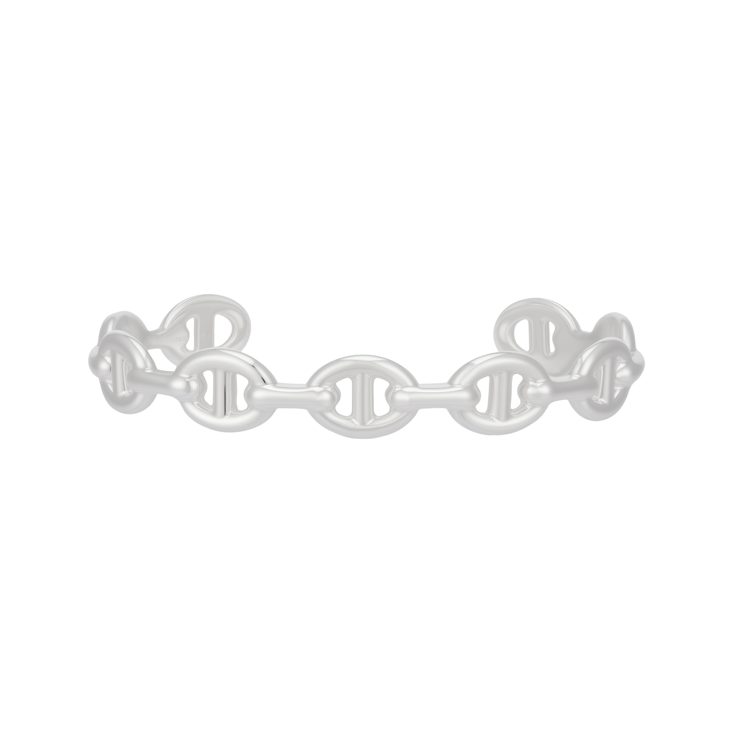 HERMES Браслет Enchainee Pig Nose 925 Sterling Silver для женщин — фото 4
