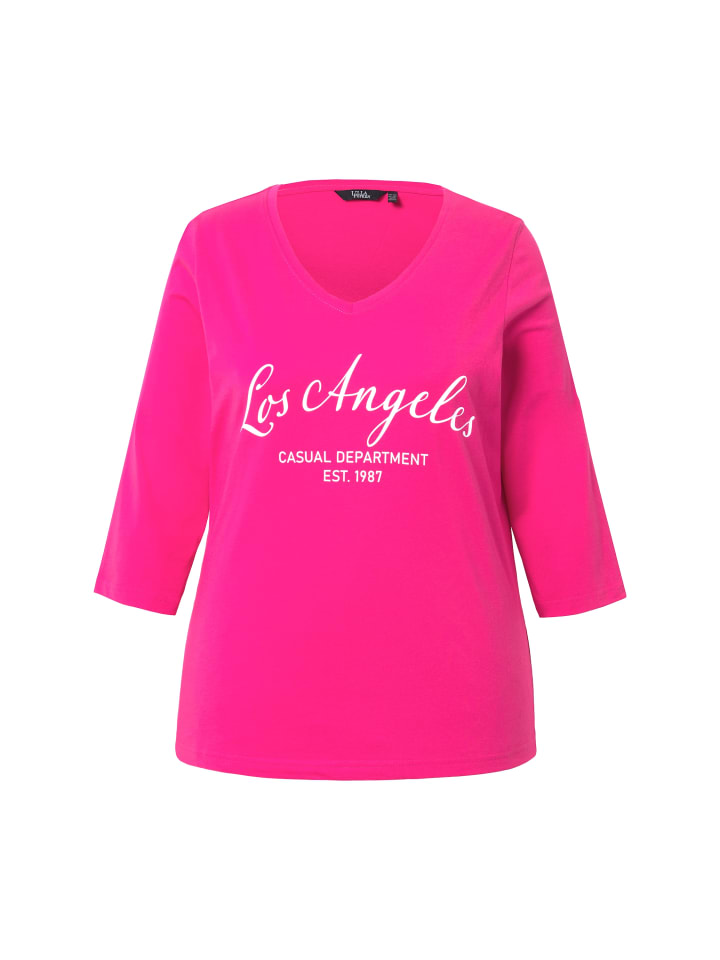

Футболка Ulla Popken Shirt, розовый