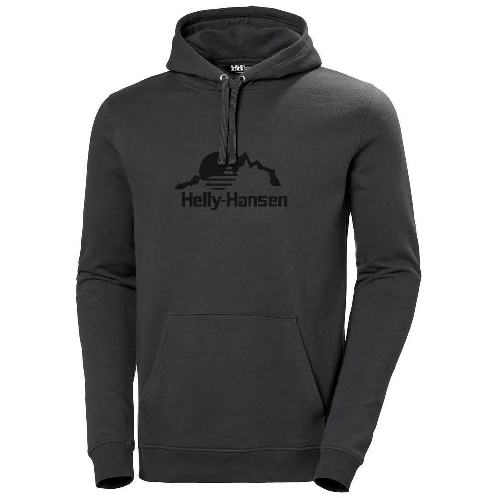

Худи Helly Hansen Nord Graphic, серый