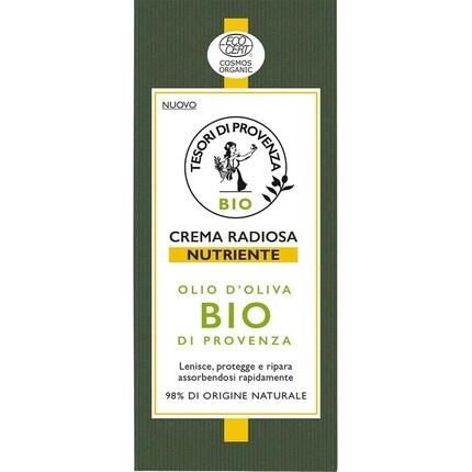 Tesori Di Provenza Питательный крем для лица Tag Bio с органическим оливковым маслом 50 мл, Procter & Gamble — фото 2