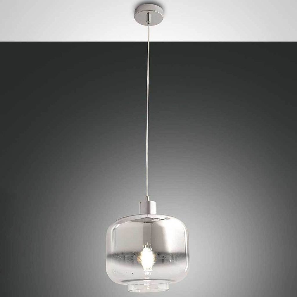 

Fabas Luce Cathy, Подвесной светильник, E27, 1X60Вт, серебро