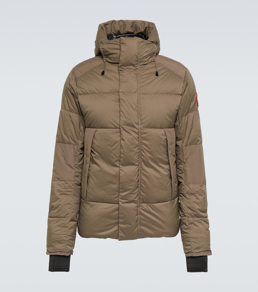 

Армстронг пуховик Canada Goose, зеленый