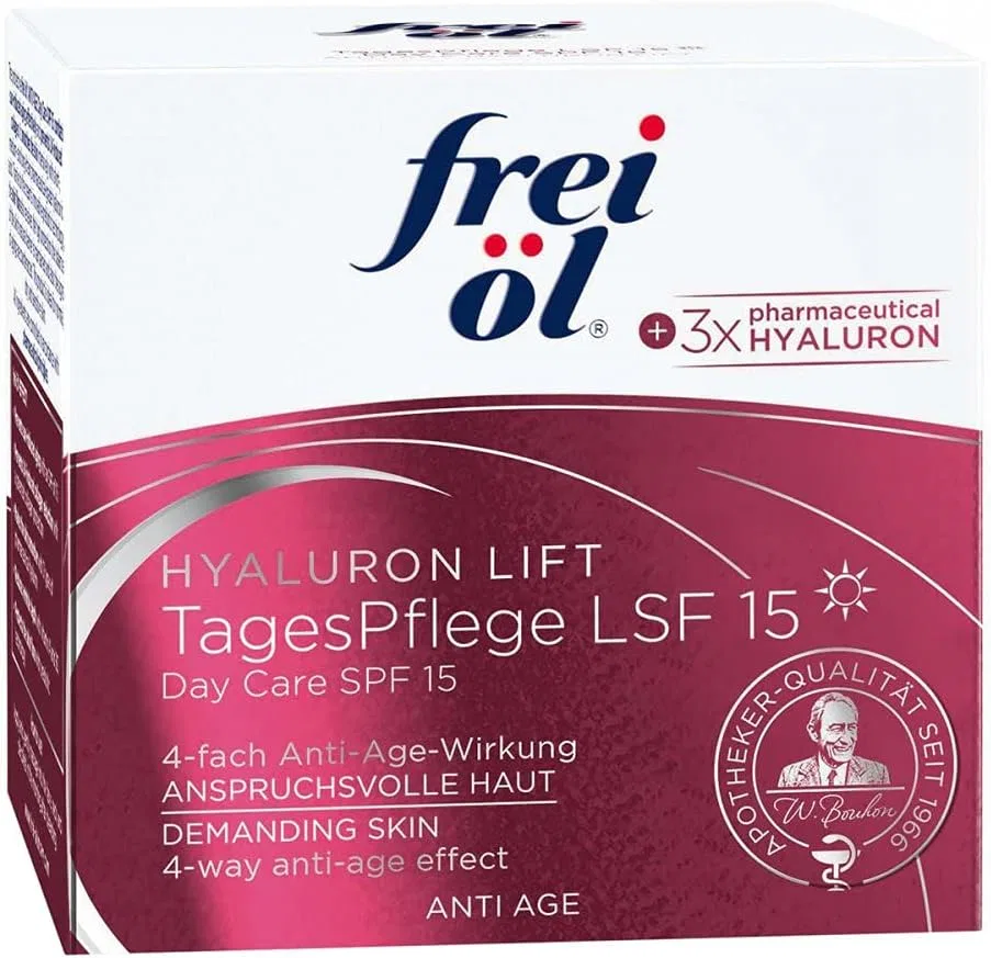 Крем для лица SPF FREI ÖL Дневной Anti-Age Hyaluronic Lift
