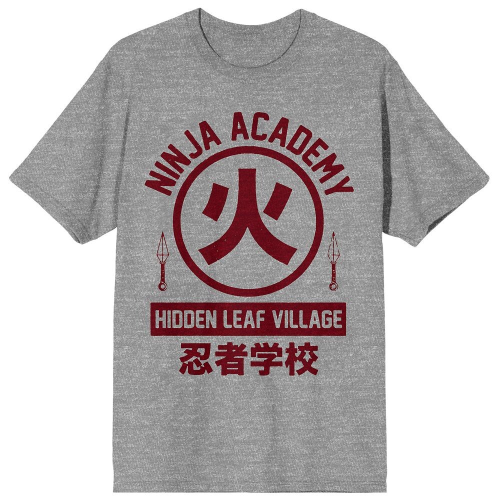 

Мужская футболка с аниме Наруто Шиппуден Licensed Character, серый