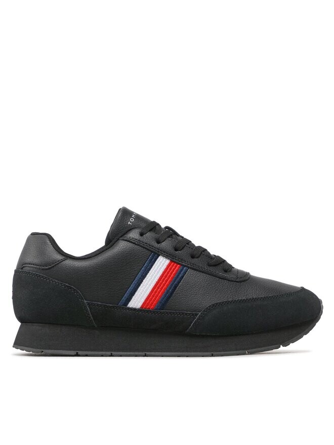 

Кроссовки Core Eva Runner Corporate Lea Tommy Hilfiger, черный