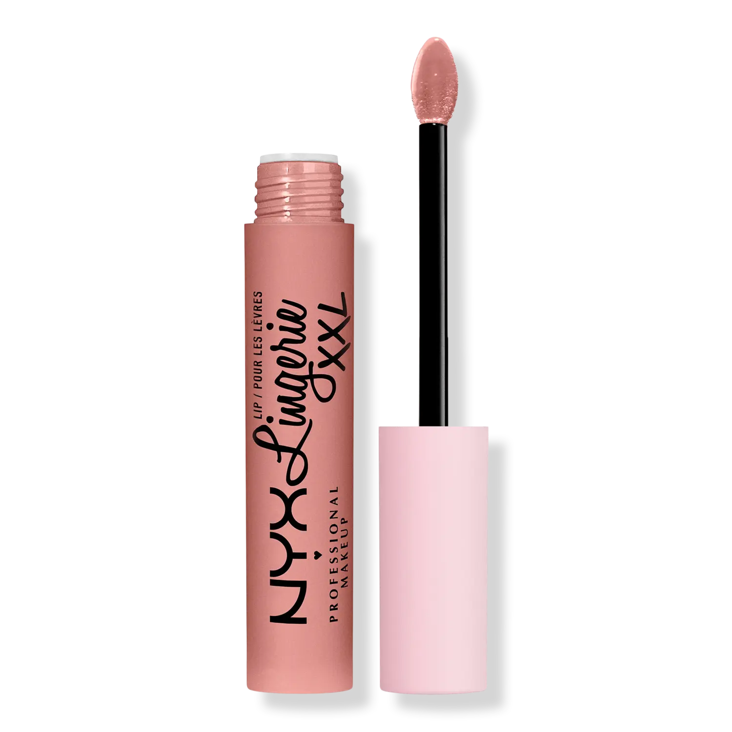 

Жидкая матовая помада Lip Lingerie XXL, стойкая NYX Professional Makeup, Undressed (pink nude)