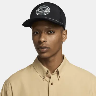 

Бейсболка Nike Rise Structured Curved Bill Cap, цвет Black/Black/Summit White