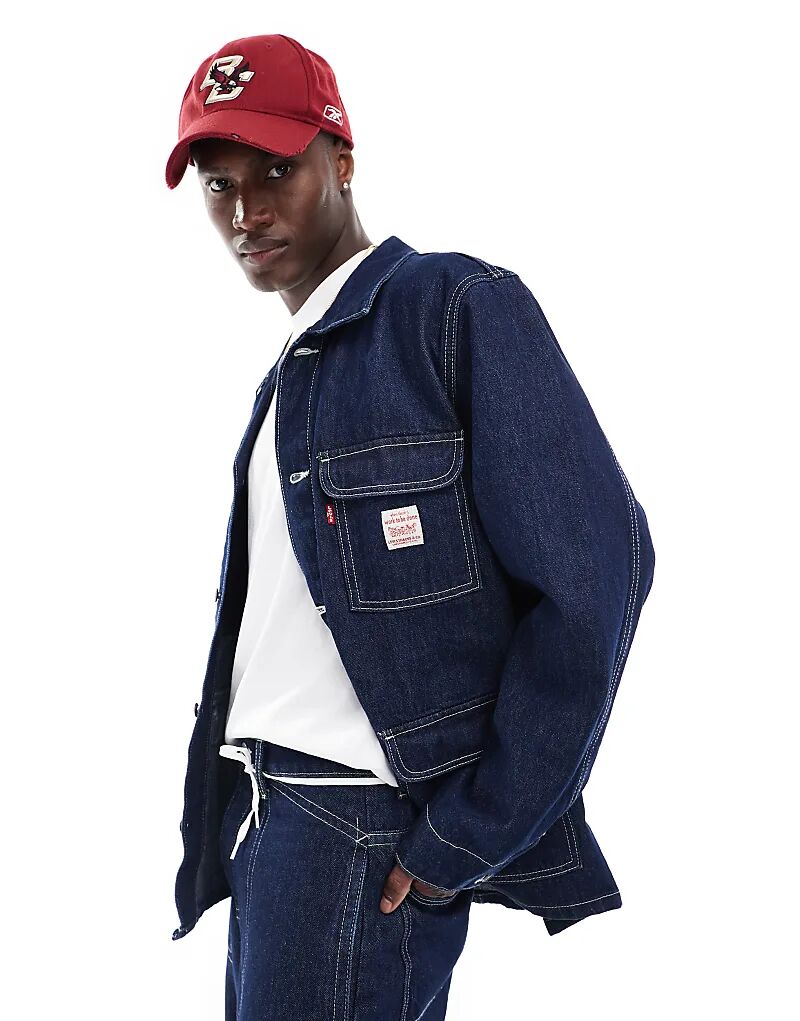 

Рабочая одежда Broadway Engineer джинсовая куртка темно-синего цвета Levi's