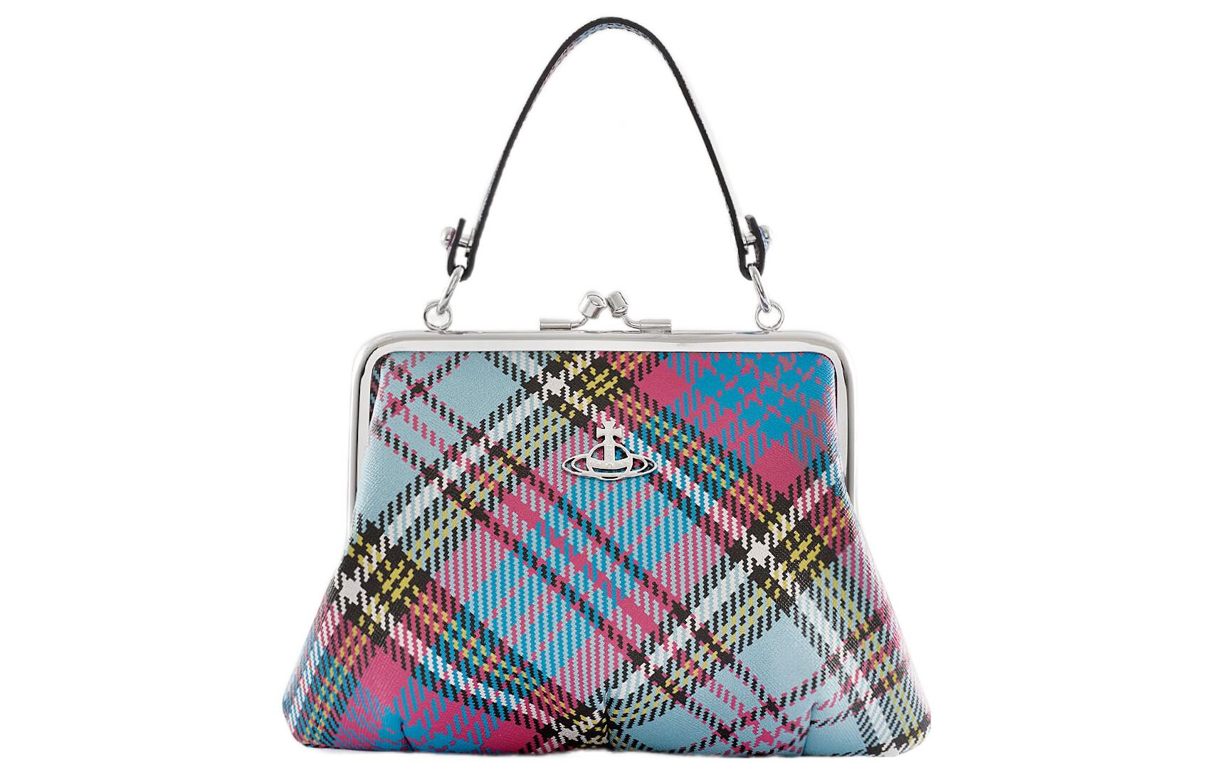 

Сумка-пельмень Vivienne Westwood, через плечо, кроссбоди, клатч, женская, мультиколор