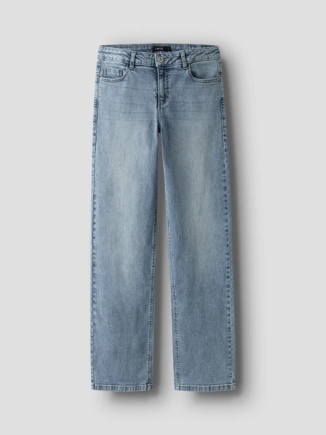 Джинсы Straight Fit, Name it, light blue denim — фото 3