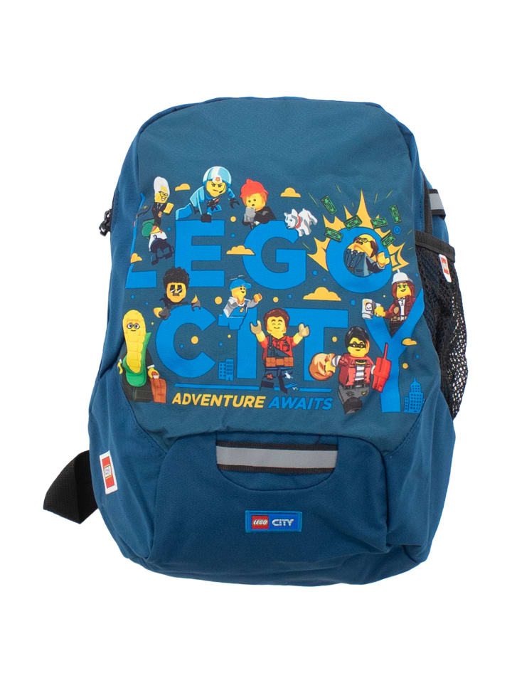 

LEGO Детский рюкзак City Awaits синего цвета