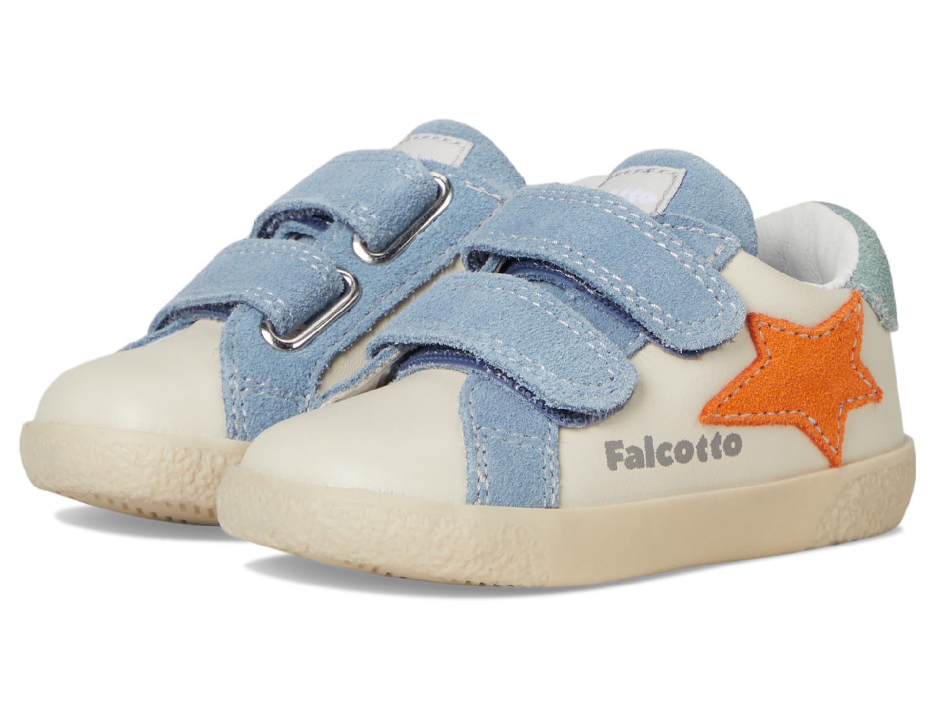 

Кроссовки Naturino Falcotto Alnoite 2 VL, цвет Milk/Orange/Celeste