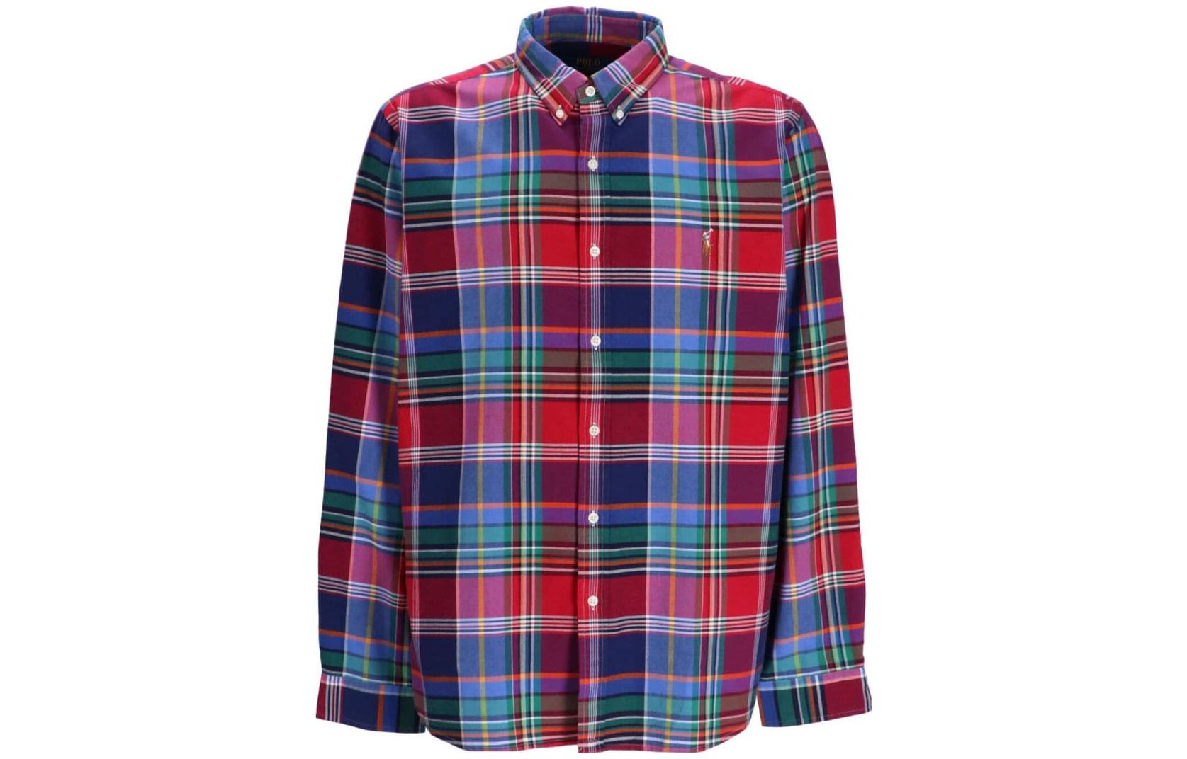 

Рубашка с пуговицами в клетку Polo Ralph Lauren, мультиколор