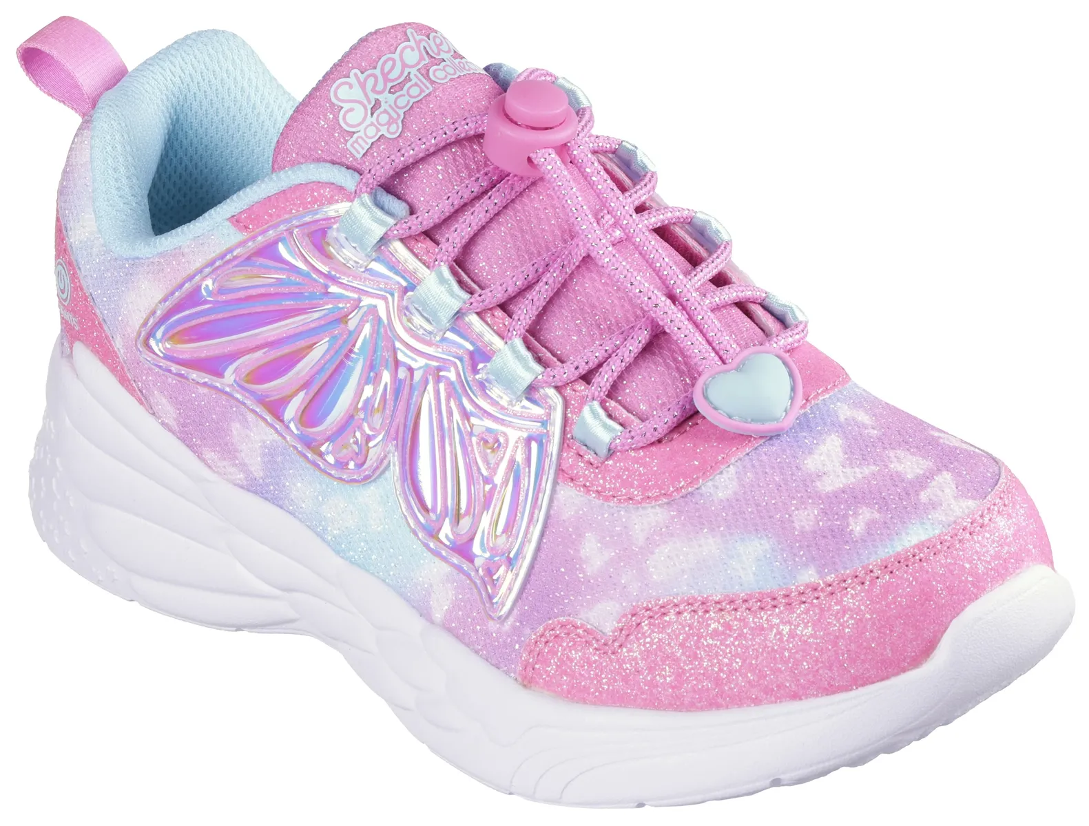 

Детские кроссовки Skechers "DREAM RACER", слипоны, слипоны с ярким мотивом Skechers Kids, цвет Rosa-Türkis