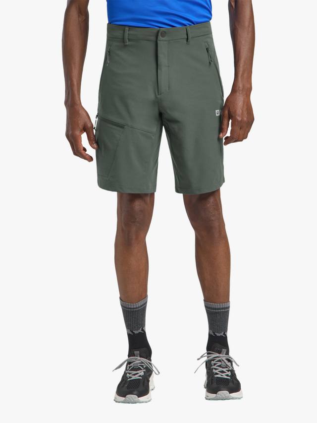 

Мужские шорты pico trail texashield core Jack Wolfskin, цвет Slate Green
