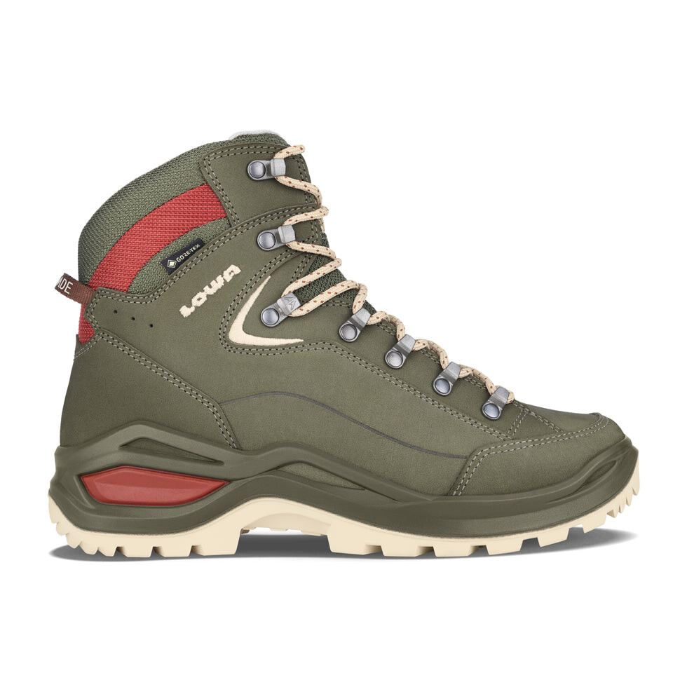 

Ботинки RENEGADE EVO GTX MID WS LOWA, цвет Grey Green/Panna