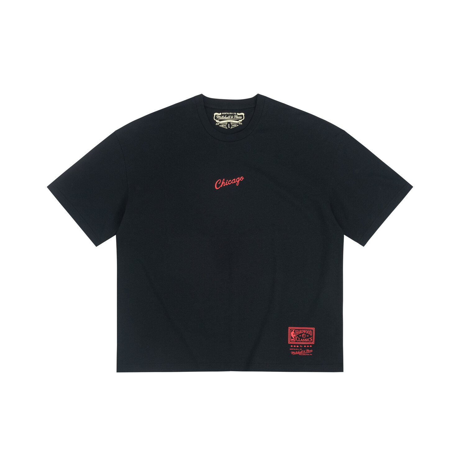 

Футболка серии NBA унисекс, черная Mitchell & Ness, черный