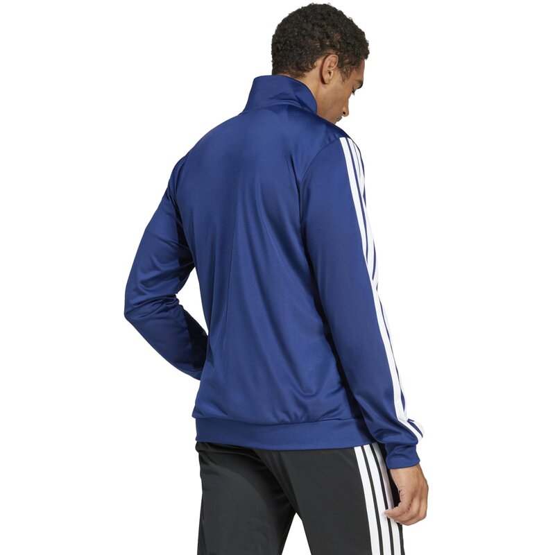 Трикотажная куртка с тремя полосками Adidas, цвет dkblue — фото 3
