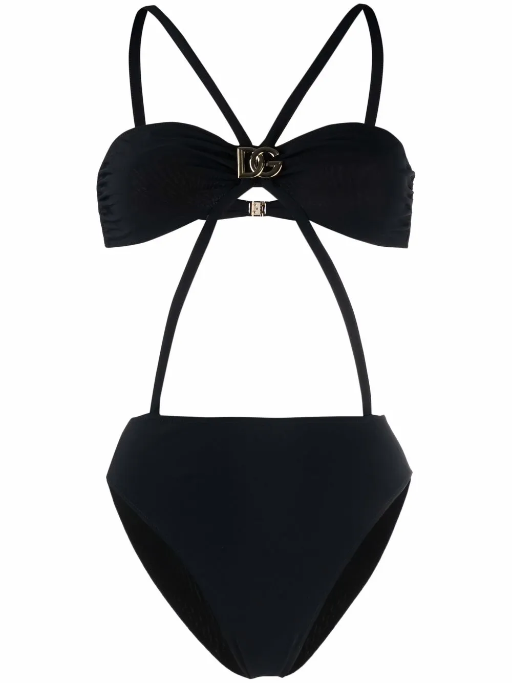 

Купальник с логотипом DOLCE & GABBANA, черный