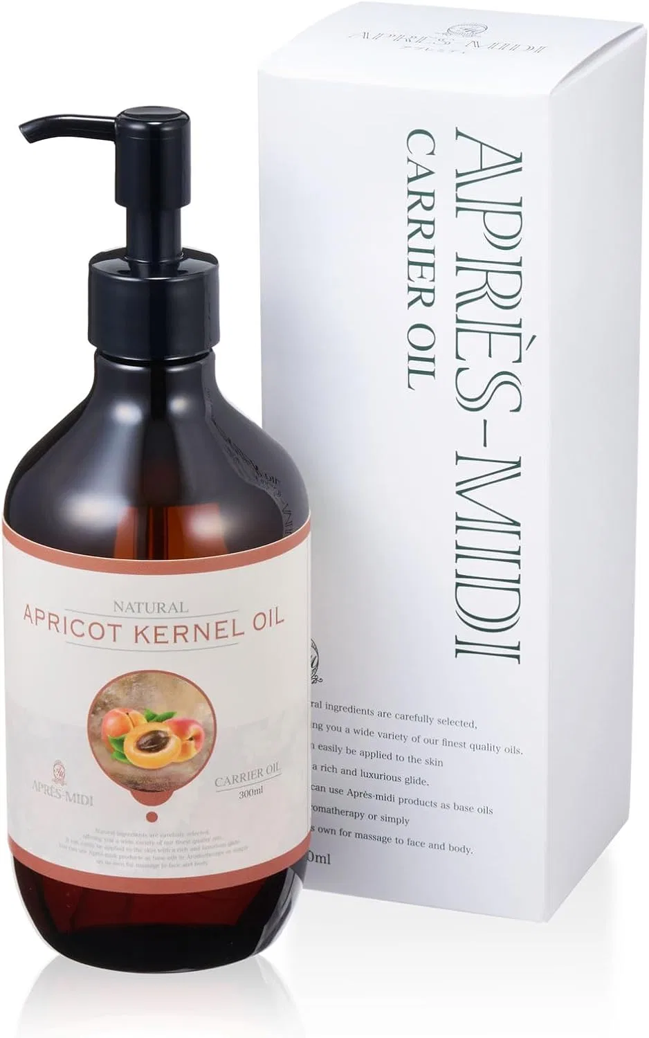 Масло для лица Towatec — И тела Apricot Kernel Oil, 300 мл