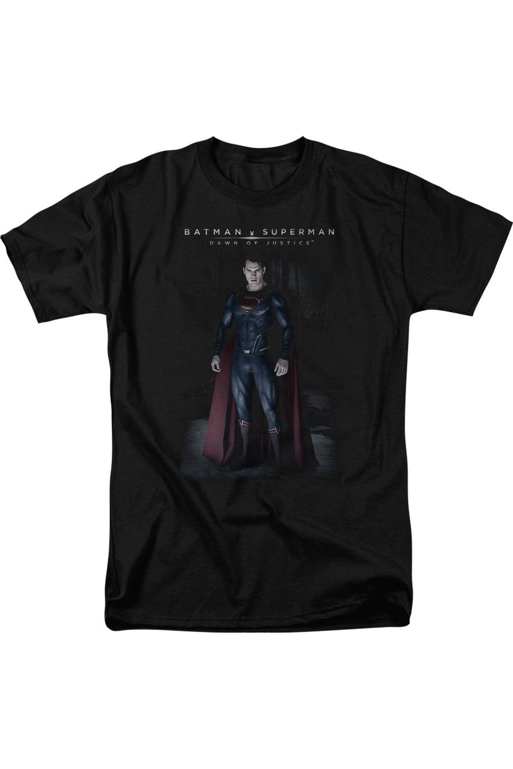 

Футболка с коротким рукавом для взрослых Batman V Superman Stand Tall Gildan, черный
