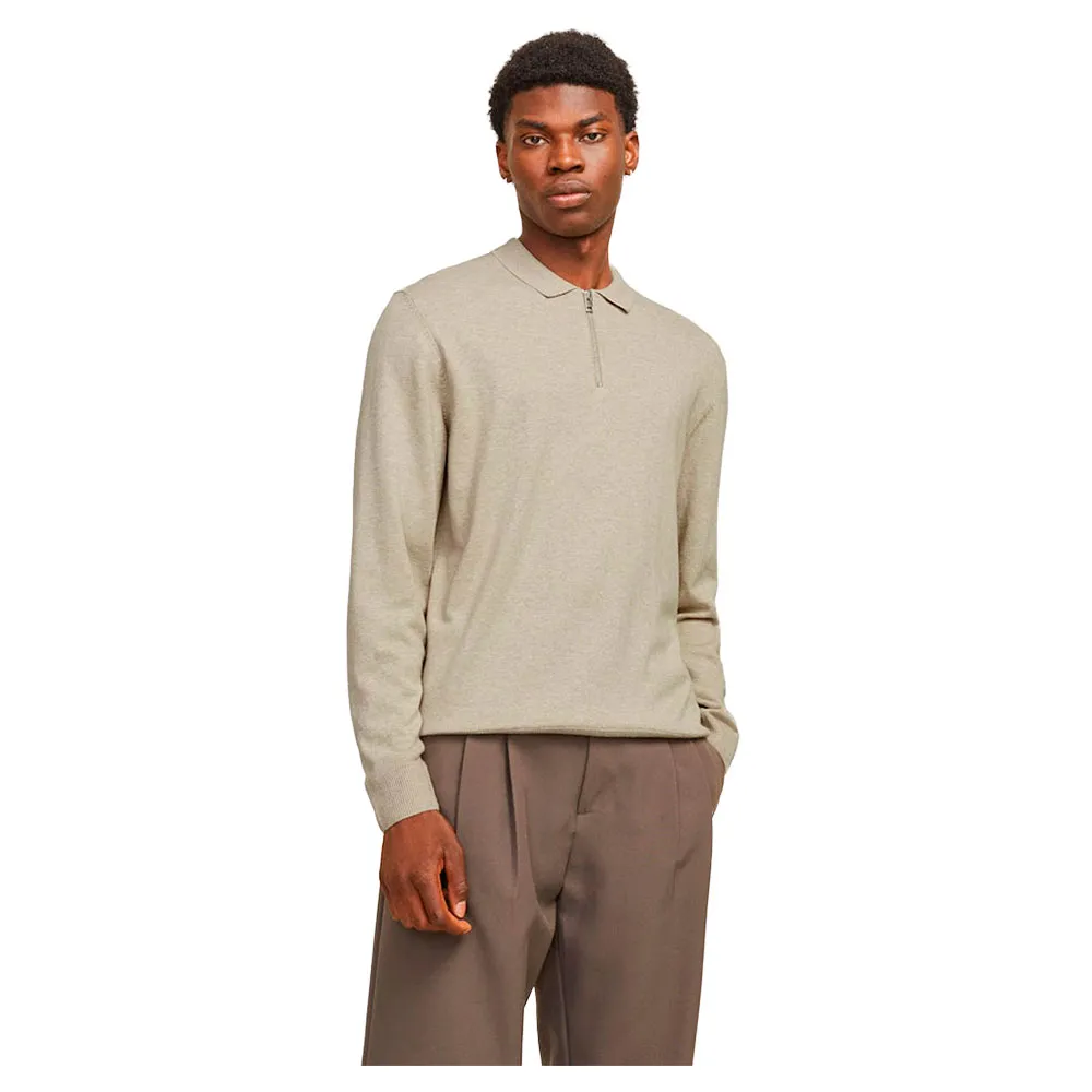 

Поло с длинным рукавом Jack & Jones Emil, бежевый