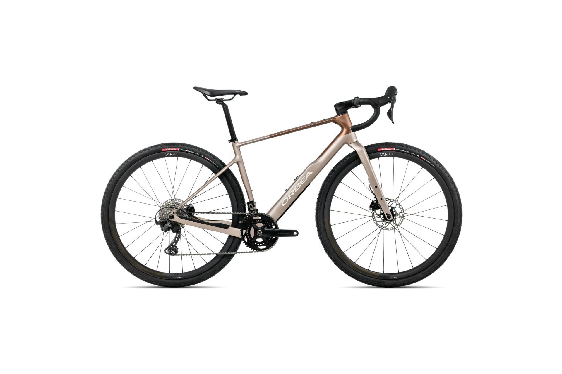 

Гравийный велосипед Orbea Terra m35 team - 28 дюймов - diamant - 2026, braun | nickel - met cinnamon (matt)