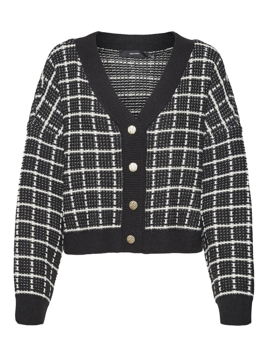 

Вязаный кардиган VERO MODA Knit Cardigan VMKIA, черный