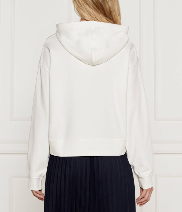 Свитер Lacoste Oversize fit, экрю — фото 4