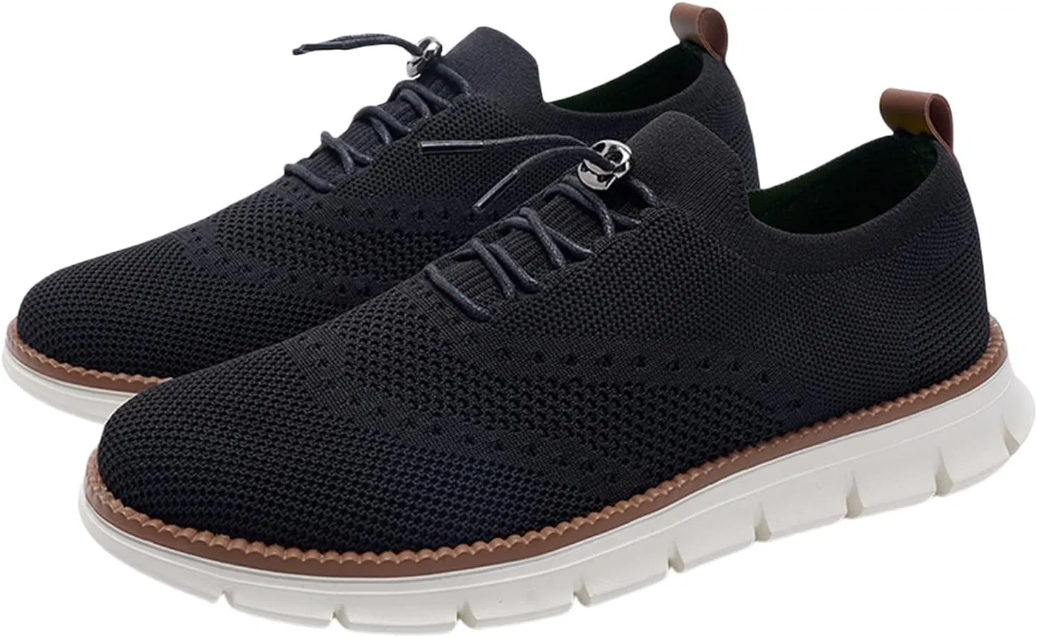 Кроссовки для ходьбы мужские, дышащие, черный XDFVC — фото 3
