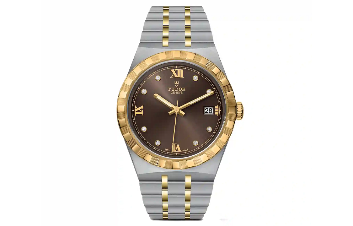 

TUDOR Часы Men's Royal Collection Watch, Coffee