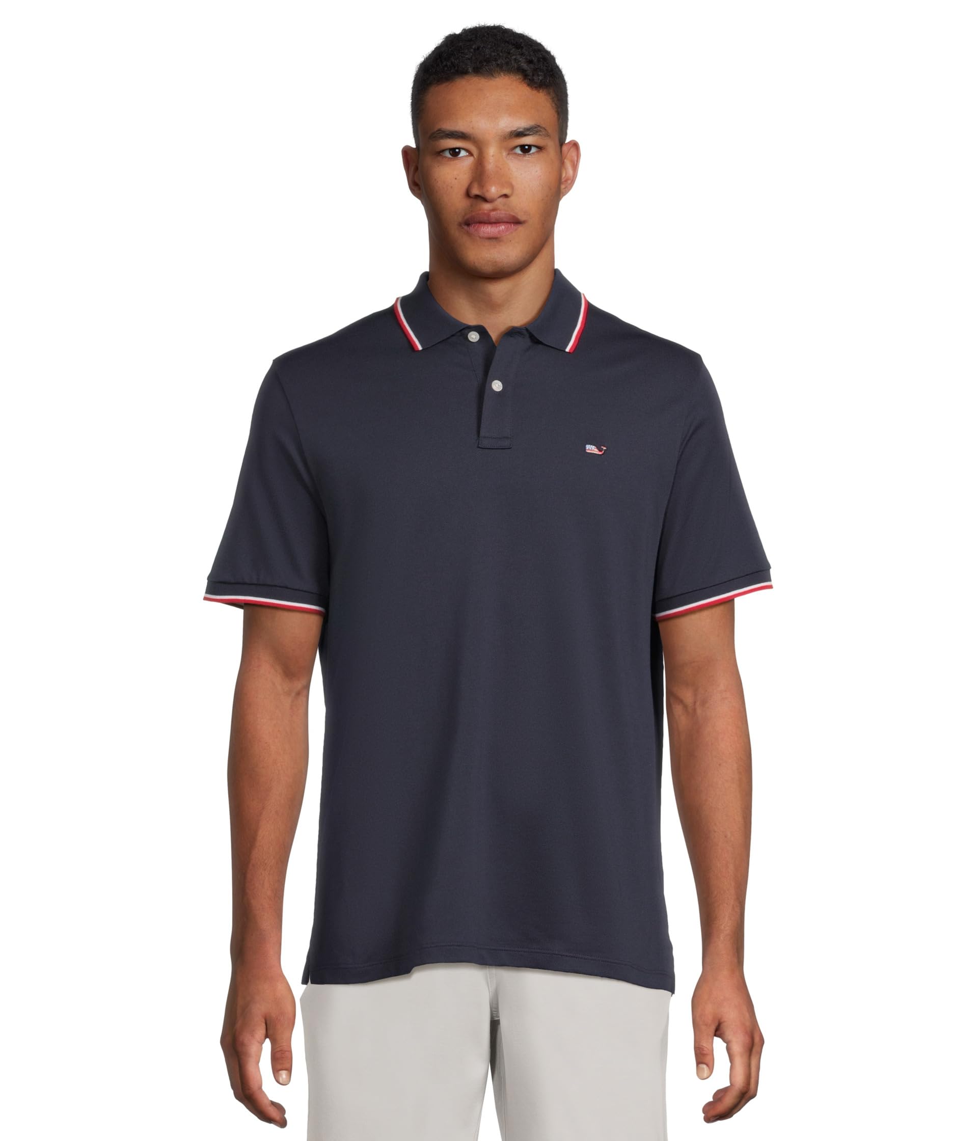 

Поло Vineyard Vines Edgartown Pique Polo, Nautical Navy