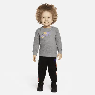 

Толстовка Nike Baby (12-24M) Sweatshirt and Pants Set, цвет Carbon Heather
