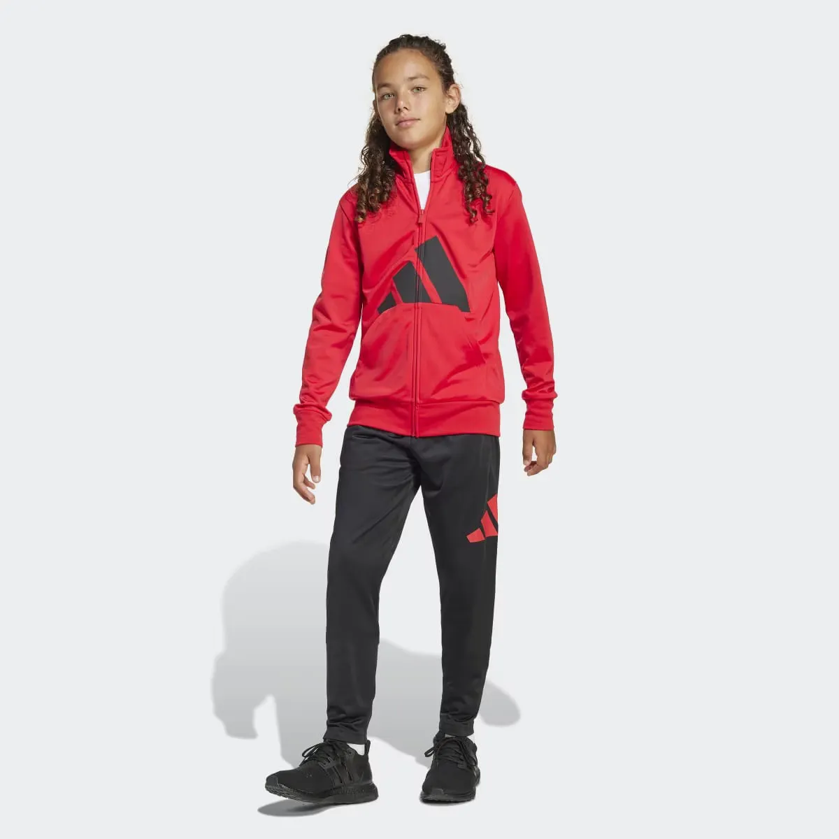 

Детский спортивный костюм Climacool Adidas Essentials, красный