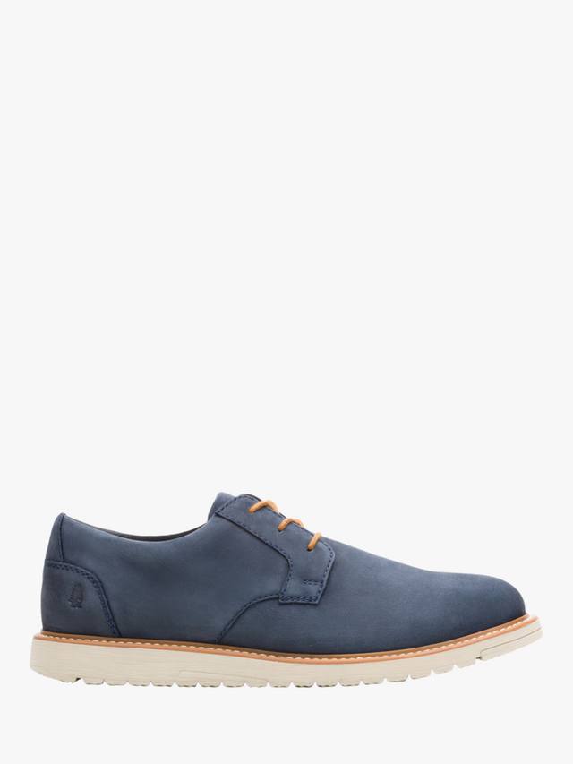 

Замшевые оксфордские туфли jenson Hush Puppies, темно-синий