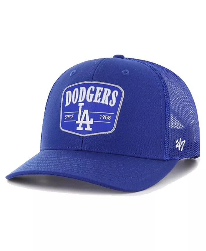 

Мужская регулируемая кепка Royal Los Angeles Dodgers Squad Trucker '47 Brand, синий