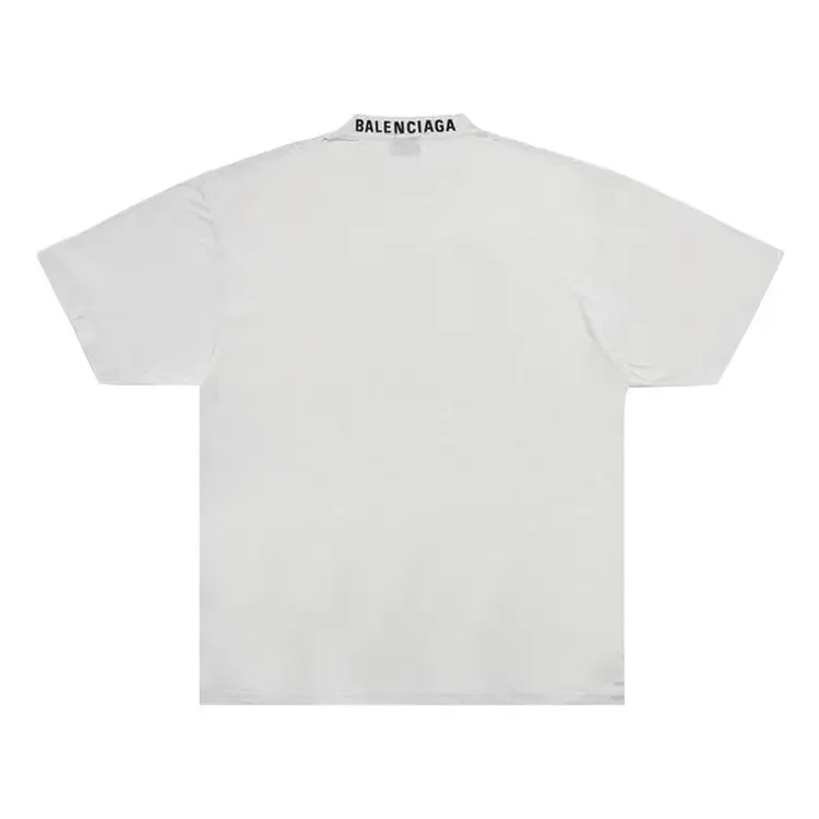 Футболка Balenciaga Faded, белый — фото 2