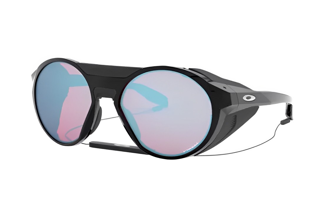 

Очки солнцезащитные Oakley с круглой оправой и сине-фиолетовыми линзами