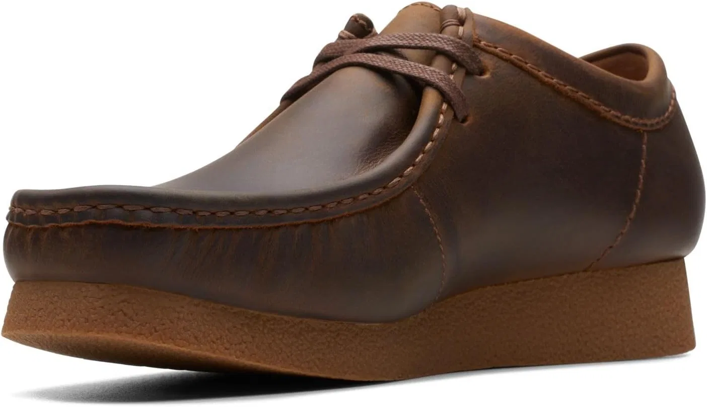 Туфли Clarks Originals Men's Wallabee Evo Suede, Brown — фото 2