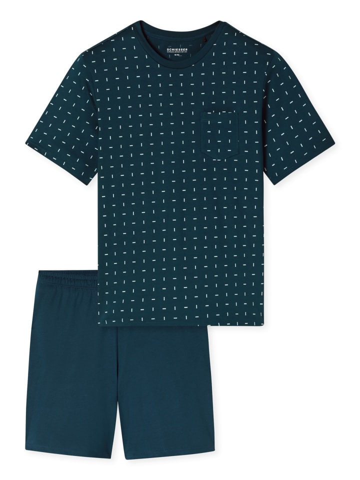 

Schiesser Пижама Comfort Essentials цвета бензина