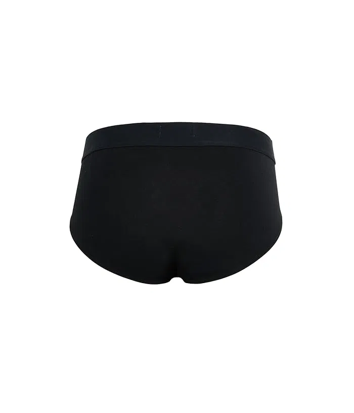 Трусы Lacoste Stretch Jersey Briefs 3-Pack, Black — фото 2