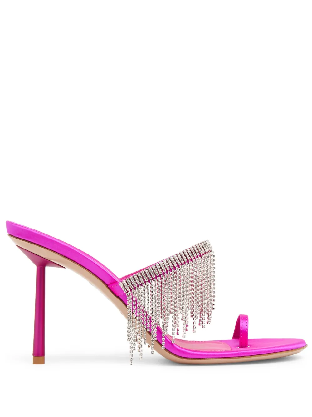 Босоножки The Jewels 80 с бахромой Le Silla, розовый