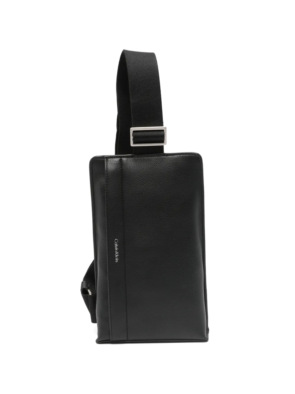 

Сумка-мессенджер с логотипом Calvin Klein, черный